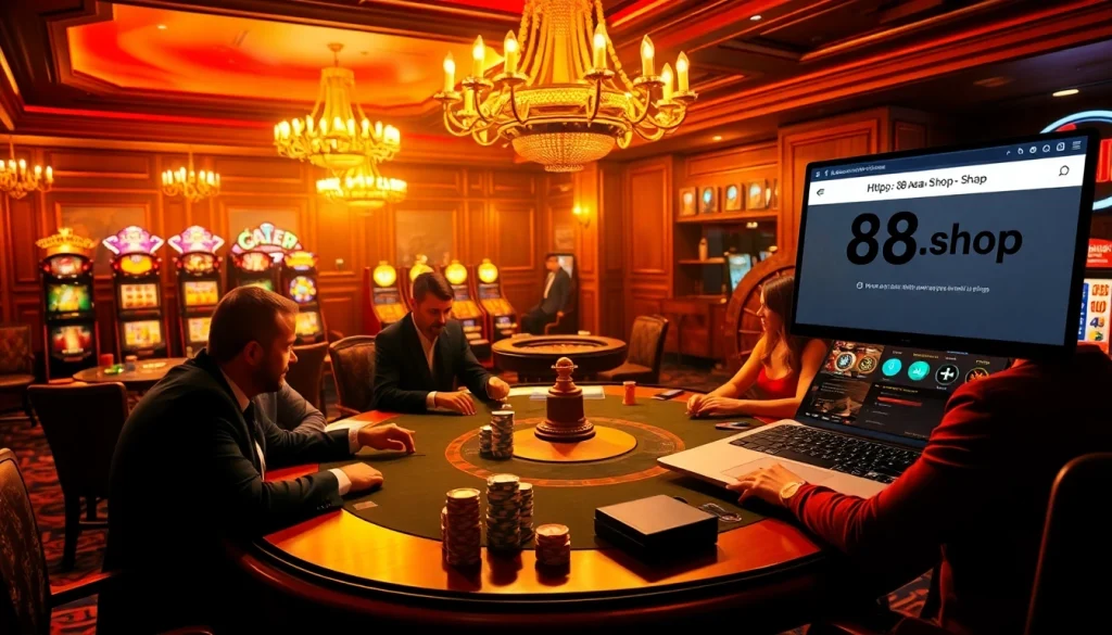 Experience the thrill of poker at 88aa.shop/ with vibrant chips and engaging players.