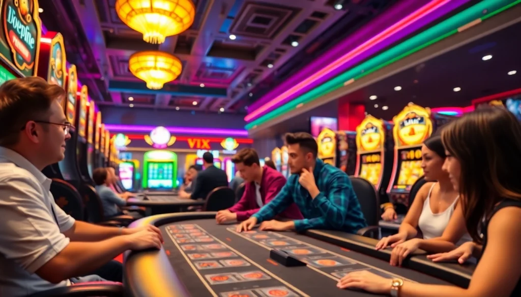 Experience excitement at pakong86 with vibrant gaming atmosphere and engaging players.