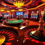 Experience the excitement of nohu-themed casino gambling with vibrant poker tables and dazzling slot machines.