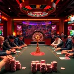 Experience high-stakes action at https://tr88.locker/, showcasing intense poker gameplay and vibrant casino ambiance.